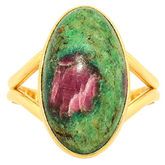 Ruby-Zoisite Ring size-10 RM-1002 TR01520