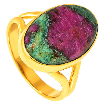Ruby-Zoisite Ring size-10 RM-1002 TR01521