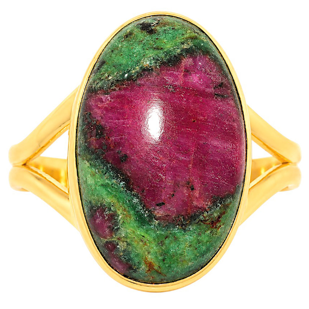 Ruby-Zoisite Ring size-10 RM-1002 TR01521