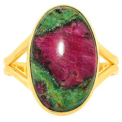 Ruby-Zoisite Ring size-10 RM-1002 TR01521
