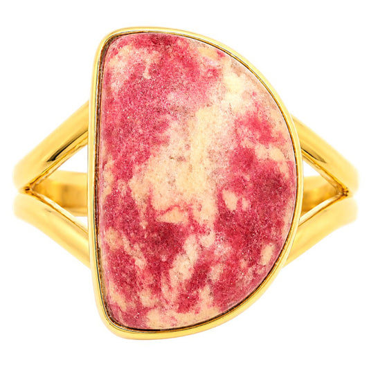 Pink Thulite Ring size-6 RM-1002 TR01543