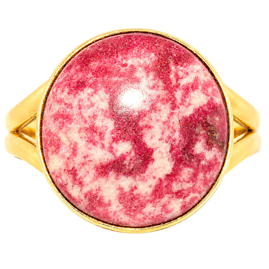 Pink Thulite Ring size-7 RM-1002 TR01545