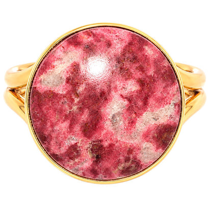 Pink Thulite Ring size-8 RM-1002 TR01547
