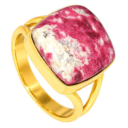 Pink Thulite Ring size-8 RM-1002 TR01548