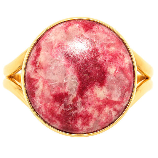 Pink Thulite Ring size-8 RM-1002 TR01549