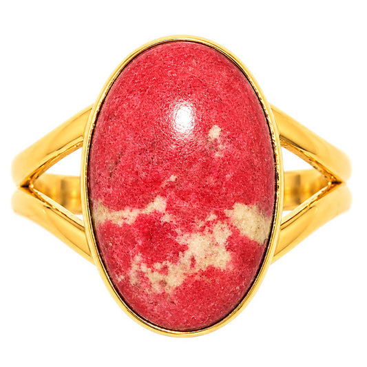 Pink Thulite Ring size-8 RM-1002 TR01551