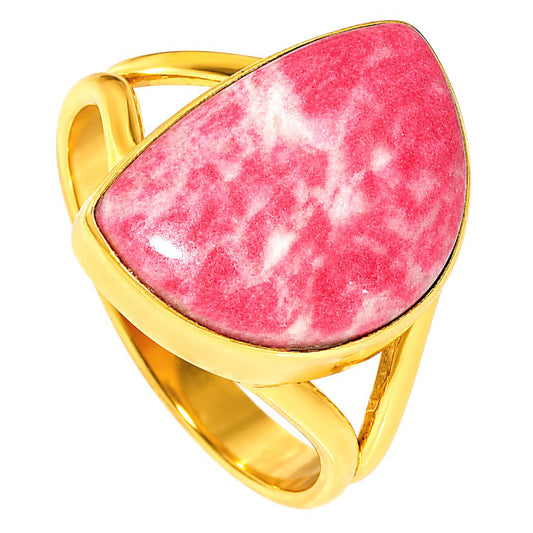 Pink Thulite Ring size-9 RM-1002 TR01552