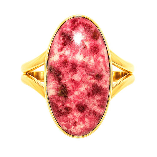 Pink Thulite Ring size-10 RM-1002 TR01553