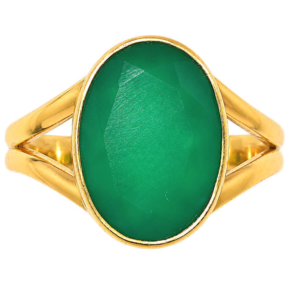 Green Onyx Ring size-9 RM-1002 TR01556