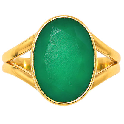 Green Onyx Ring size-9 RM-1002 TR01559