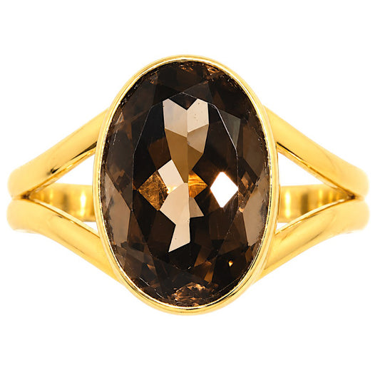 Smoky Quartz Ring size-10 RM-1002 TR01590