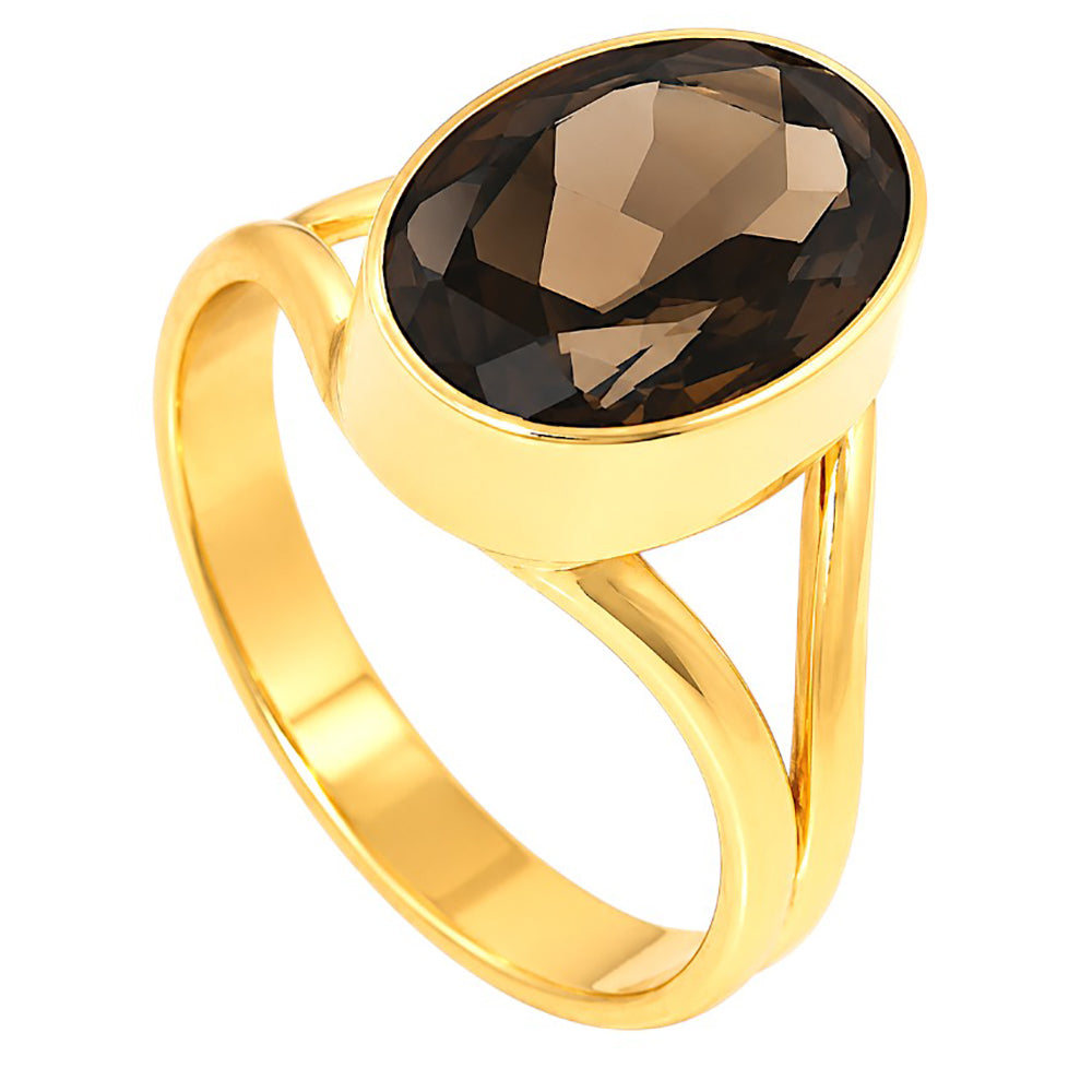 Smoky Quartz Ring size-10 RM-1002 TR01590