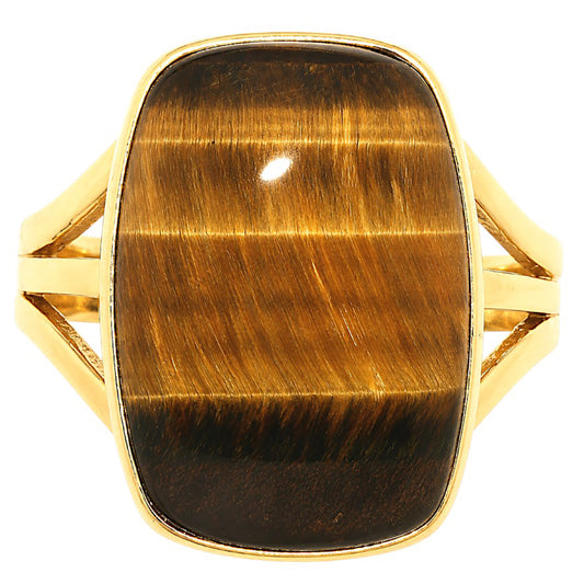 Blue Tiger Eye Ring size-8.5 RM-1003 TR01613