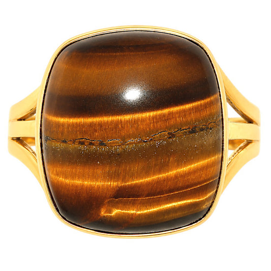 Blue Tiger Eye Ring size-9.5 RM-1003 TR01616