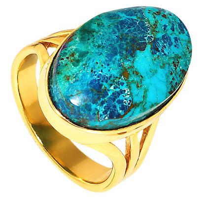 Shattuckite Ring size-6 RM-1003 TR01620