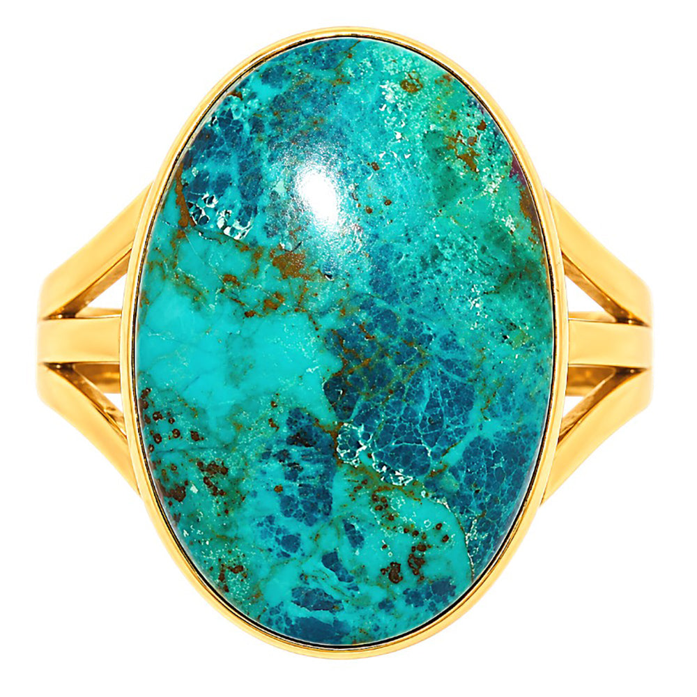 Shattuckite Ring size-6 RM-1003 TR01620