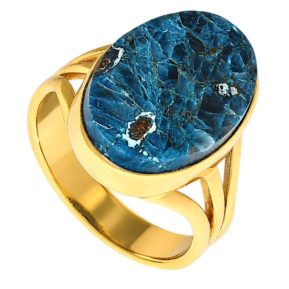 Shattuckite Ring size-7 RM-1003 TR01622