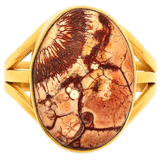 Mexican Bird Eye Ring size-6 RM-1003 TR01632