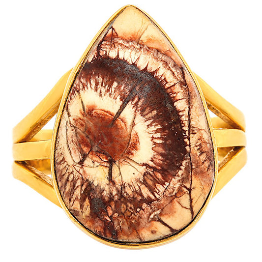 Mexican Bird Eye Ring size-6 RM-1003 TR01633