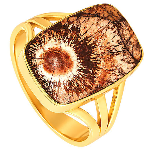 Mexican Bird Eye Ring size-8 RM-1003 TR01637