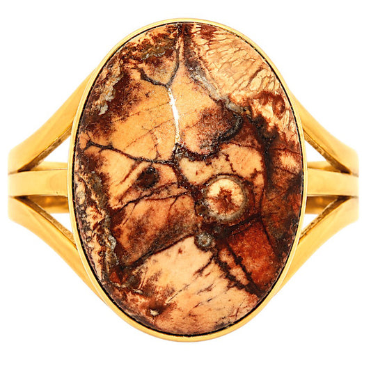 Mexican Bird Eye Ring size-8 RM-1003 TR01638