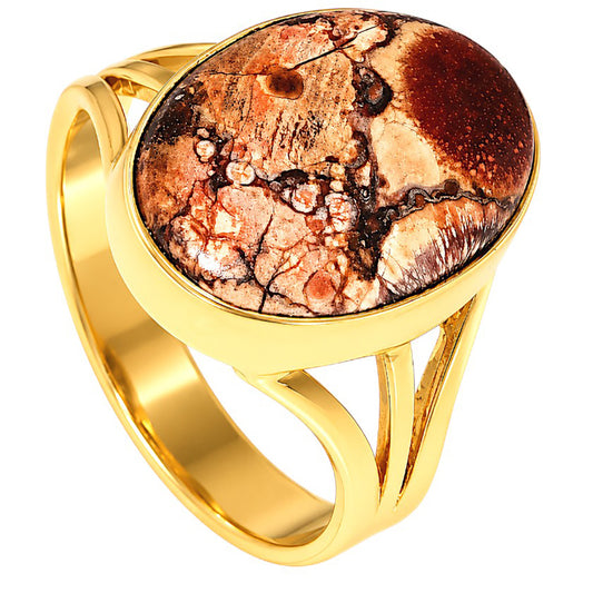 Mexican Bird Eye Ring size-10 RM-1003 TR01642