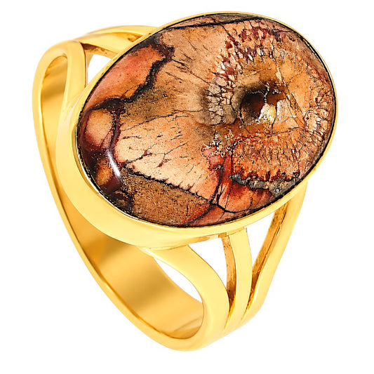 Mexican Bird Eye Ring size-10 RM-1003 TR01644