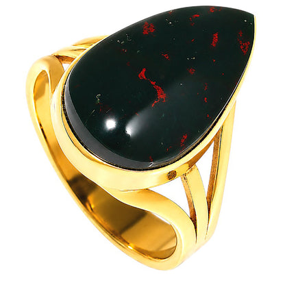 Blood Stone Ring size-8 RM-1003 TR01651