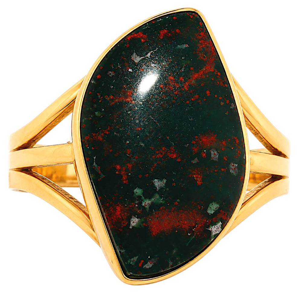 Blood Stone Ring size-8 RM-1003 TR01652