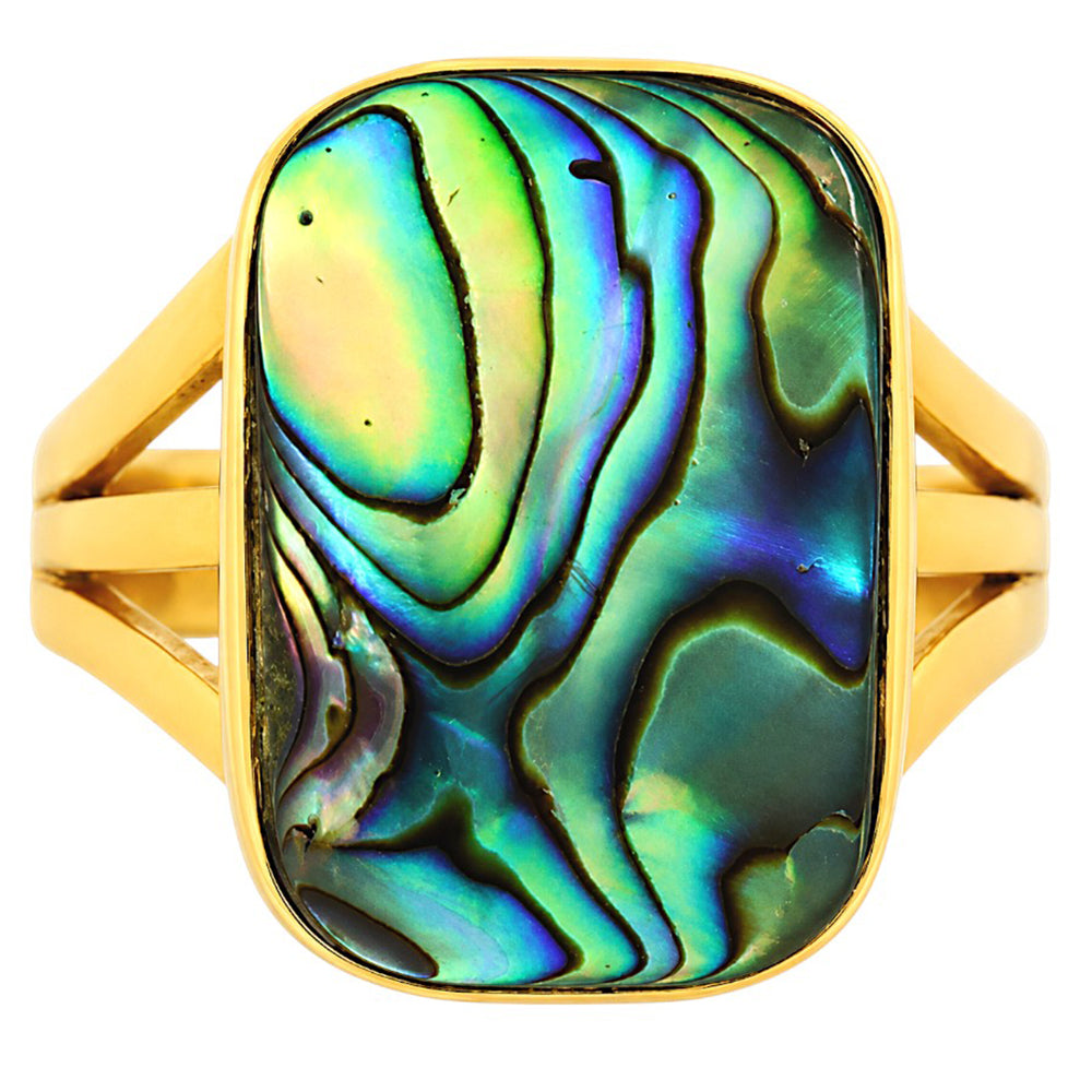 Abalone Shell Ring size-6 RM-1003 TR01659