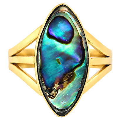 Abalone Shell Ring size-7 RM-1003 TR01661