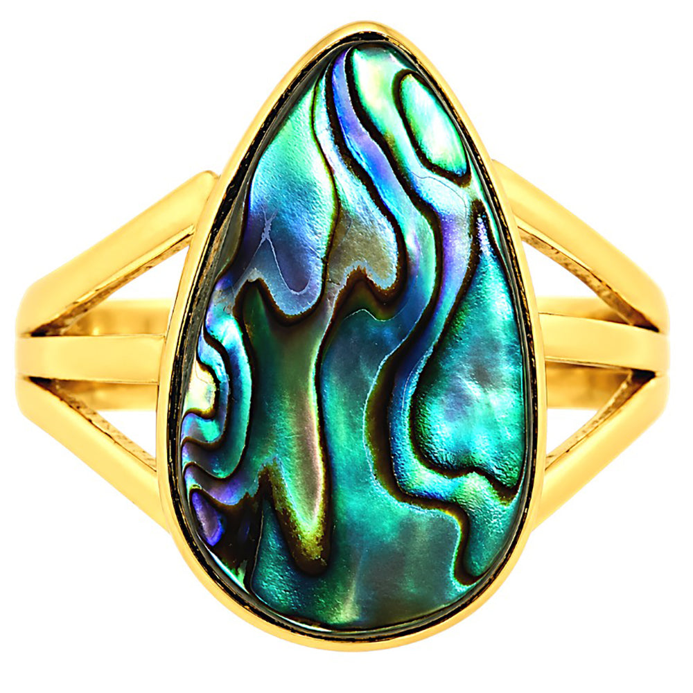 Abalone Shell Ring size-9 RM-1003 TR01665