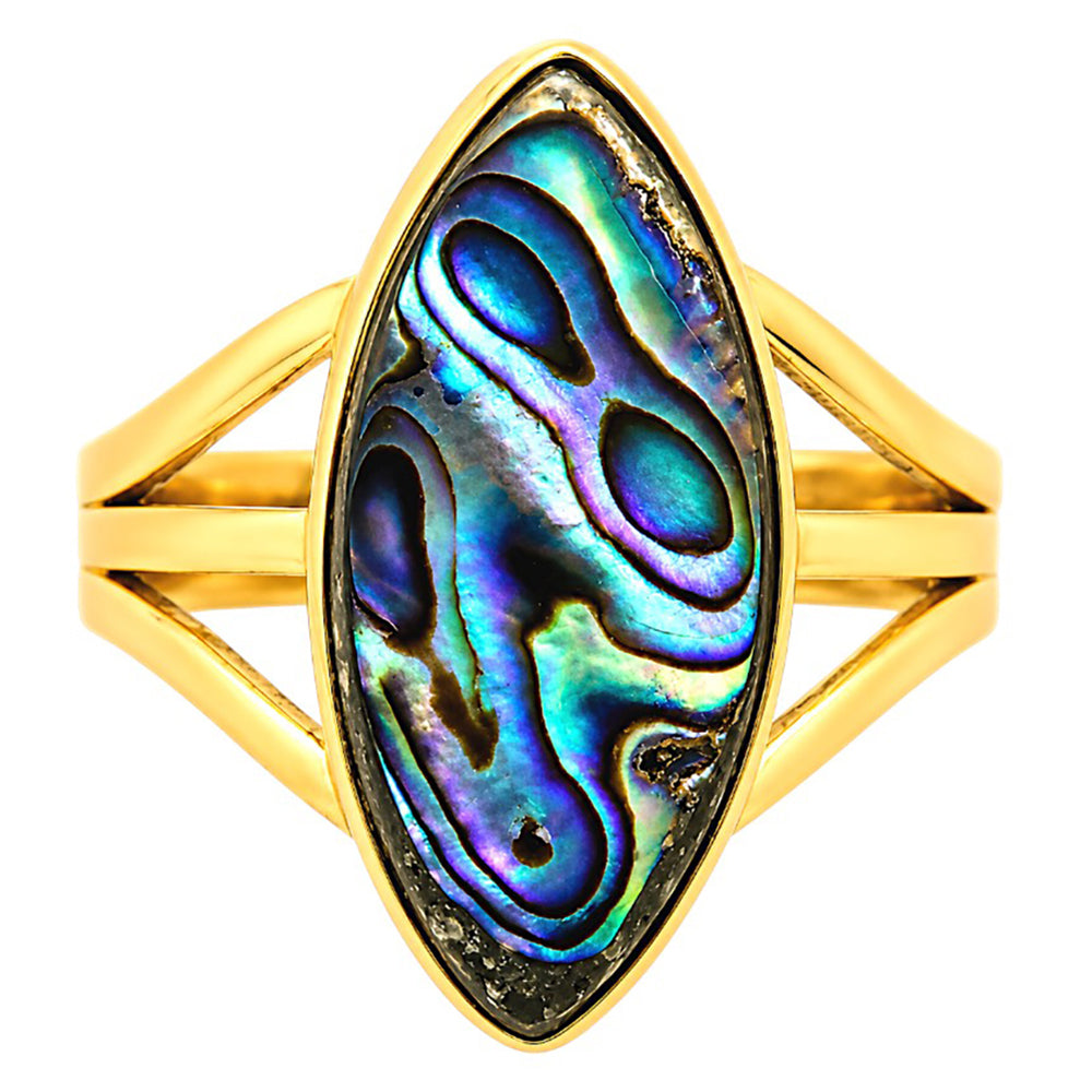 Abalone Shell Ring size-10 RM-1003 TR01668