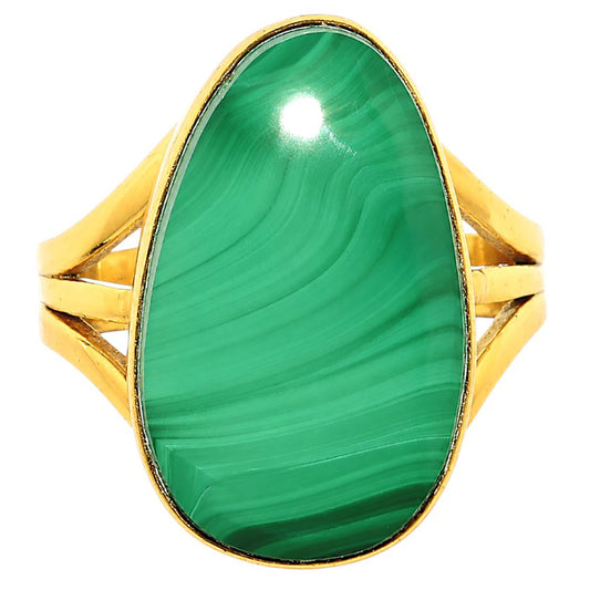Malachite Eye Ring size-7 RM-1003 TR01672