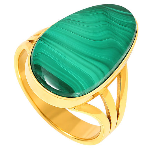 Malachite Eye Ring size-7 RM-1003 TR01672