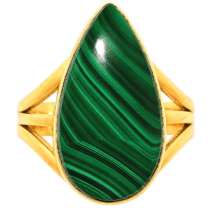 Malachite Eye Ring size-7 RM-1003 TR01673