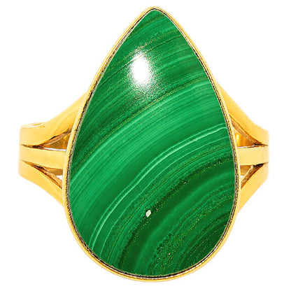 Malachite Eye Ring size-8 RM-1003 TR01674