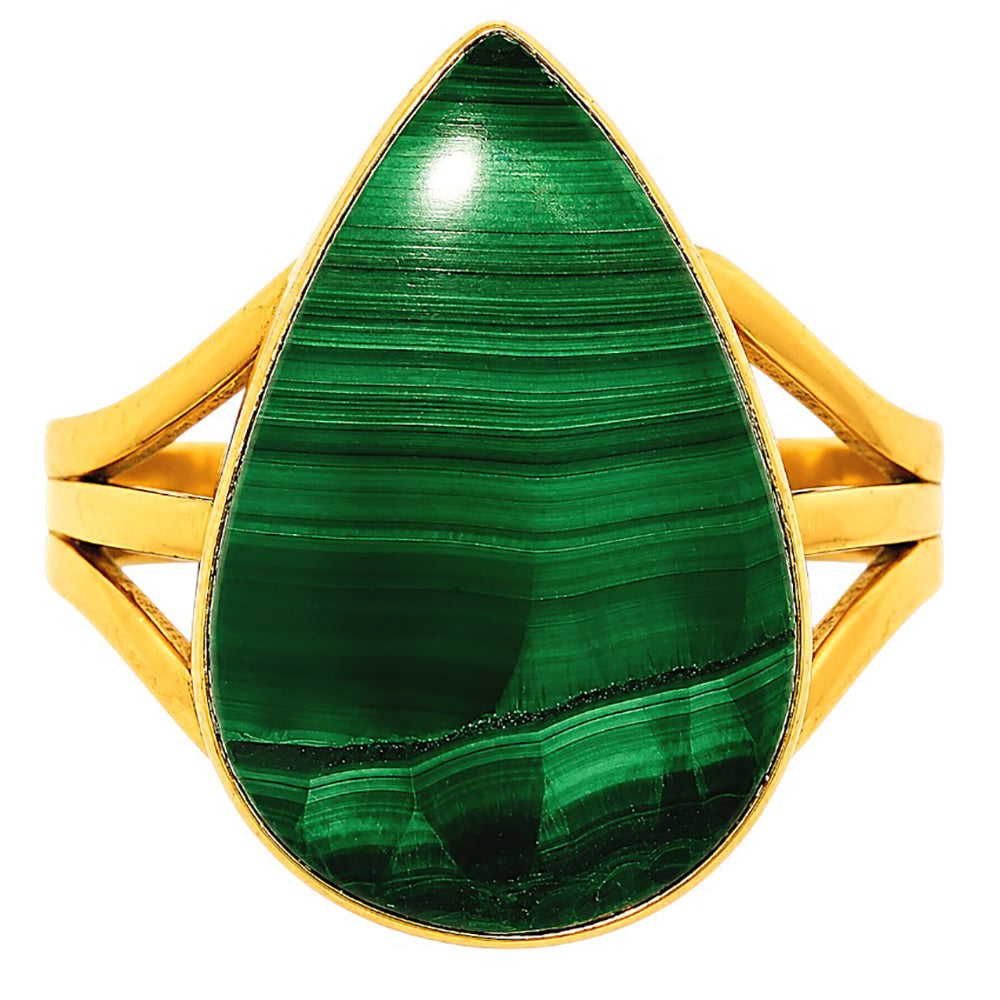 Malachite Eye Ring size-10 RM-1003 TR01679