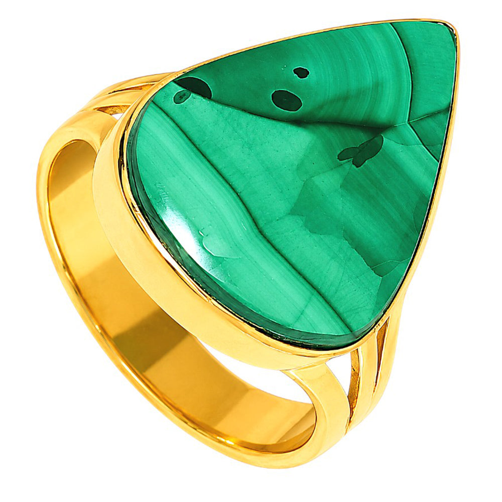 Malachite Eye Ring size-10 RM-1003 TR01680
