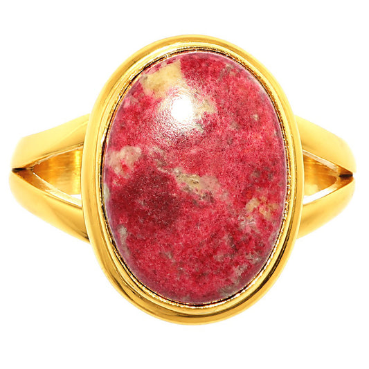 Pink Thulite Ring size-7 RM-1008 TR01682