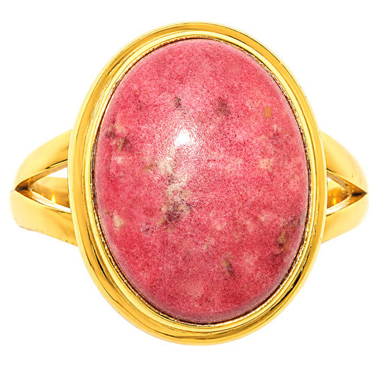 Pink Thulite Ring size-8 RM-1008 TR01684