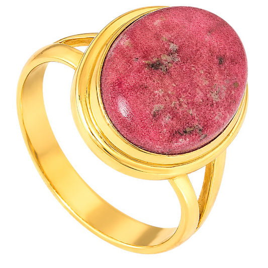 Pink Thulite Ring size-8 RM-1008 TR01684