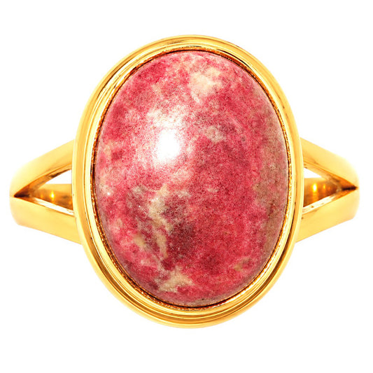 Pink Thulite Ring size-10 RM-1008 TR01687