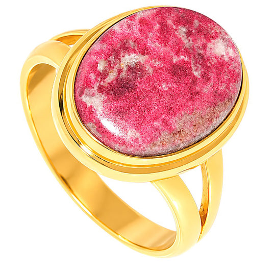 Pink Thulite Ring size-10 RM-1008 TR01687