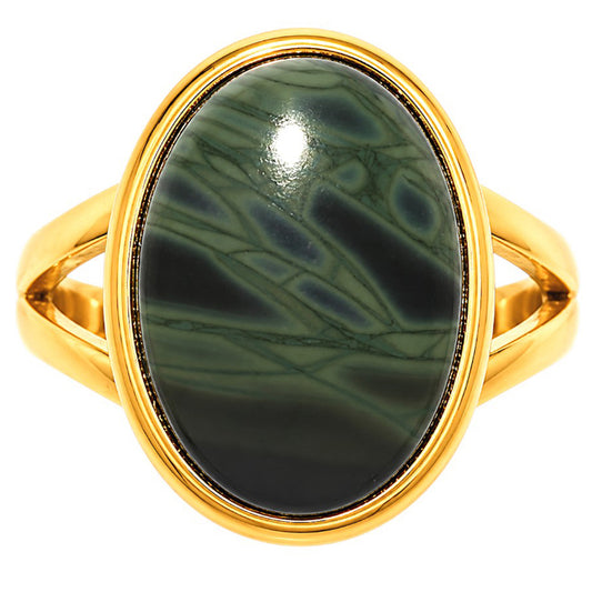 Spider Web Obsidian Ring size-7 RM-1008 TR01691