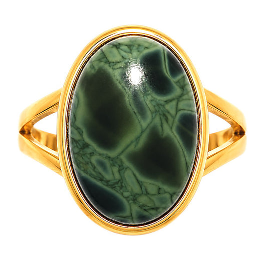 Spider Web Obsidian Ring size-8.5 RM-1008 TR01693