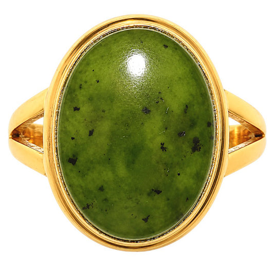Chrome Chalcedony Ring size-7 RM-1008 TR01697