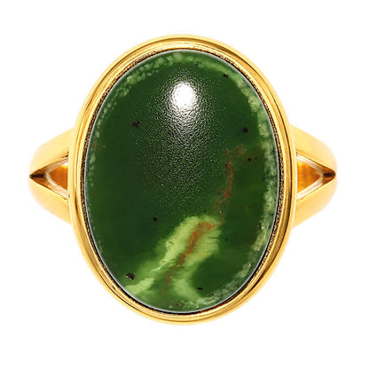 Chrome Chalcedony Ring size-7 RM-1008 TR01698