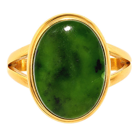 Chrome Chalcedony Ring size-9 RM-1008 TR01699