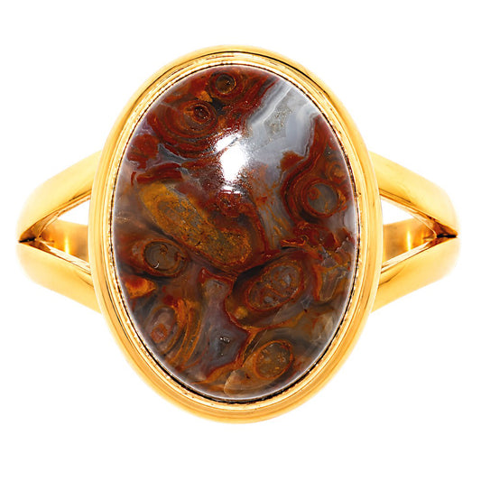 Rare Cady Mountain Agate Ring size-6 RM-1008 TR01713